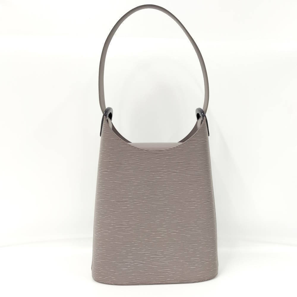 Louis Vuitton Shoulder Bag Epi Verseau Black